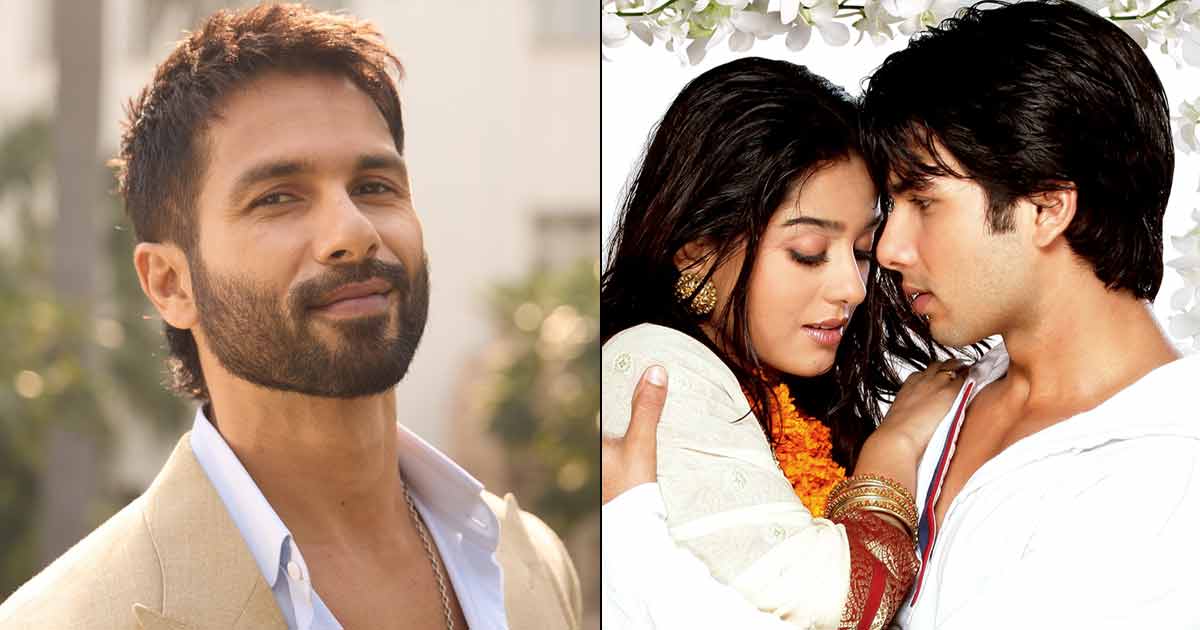 Did Shahid Kapoor have a very different experience while working on Vivah?