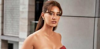 Disha Patani Looks Captivating In A Pink Sharara Set