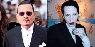 Does Johnny Depp own Marilyn Manson’s iconic fake br*asts?