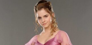 Does Emma Watson have a hard time watching her talent as a kid?