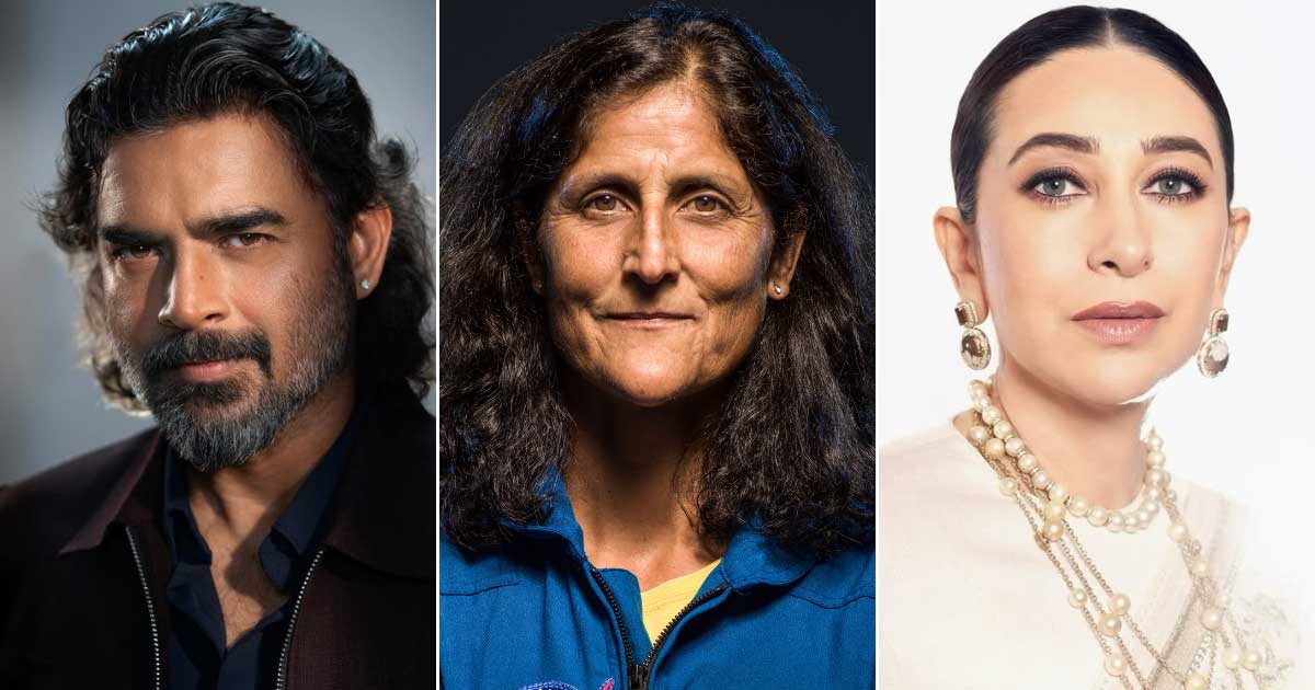 From R Madhavan To Karisma Kapoor: Celebrities Who Shared Heartfelt Congratulations To Sunita Williams' Protected Return To Earth