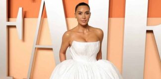 Here’s What Netizens Said About Kim Kardashian’s Gown At Vanity Fair Oscars Party