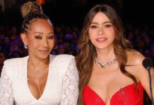 Sofia Vergara Mel B AGT Drama