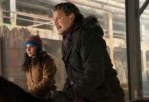 Abby And Lev Walking Through Burned City