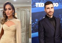 Are Jennifer Lopez & Brett Goldstein flirting on the sets of Office Romance?