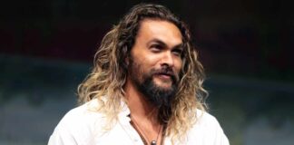 Jason Momoa Smiling On Talk Show