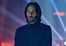 Keanu Reeves returns in John Wick 5 with a black suit, gun in hand, and vengeance on his mind