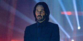 Keanu Reeves returns in John Wick 5 with a black suit, gun in hand, and vengeance on his mind