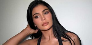 Kylie Jenner slayed in yellow at the Sprinter poolside party