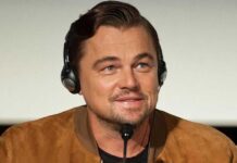 Did Leonardo DiCaprio jump into a frozen water?