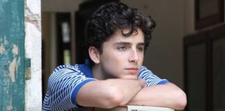 Did Timothée Chalamet wear an earpiece in Call Me By Your Name’s last scene?