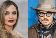 Angelina Jolie And Johnny Depp Sharing A Frame