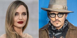 Angelina Jolie And Johnny Depp Sharing A Frame