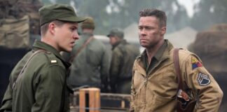 Brad Pitt In Fury With Iconic Haircut