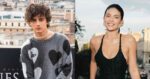 Timothee Chalamet Impresses In Black Suit & Kylie Jenner Dazzles In Schiaparelli Gown For Color-Coordinated Red Carpet Debut As A Couple