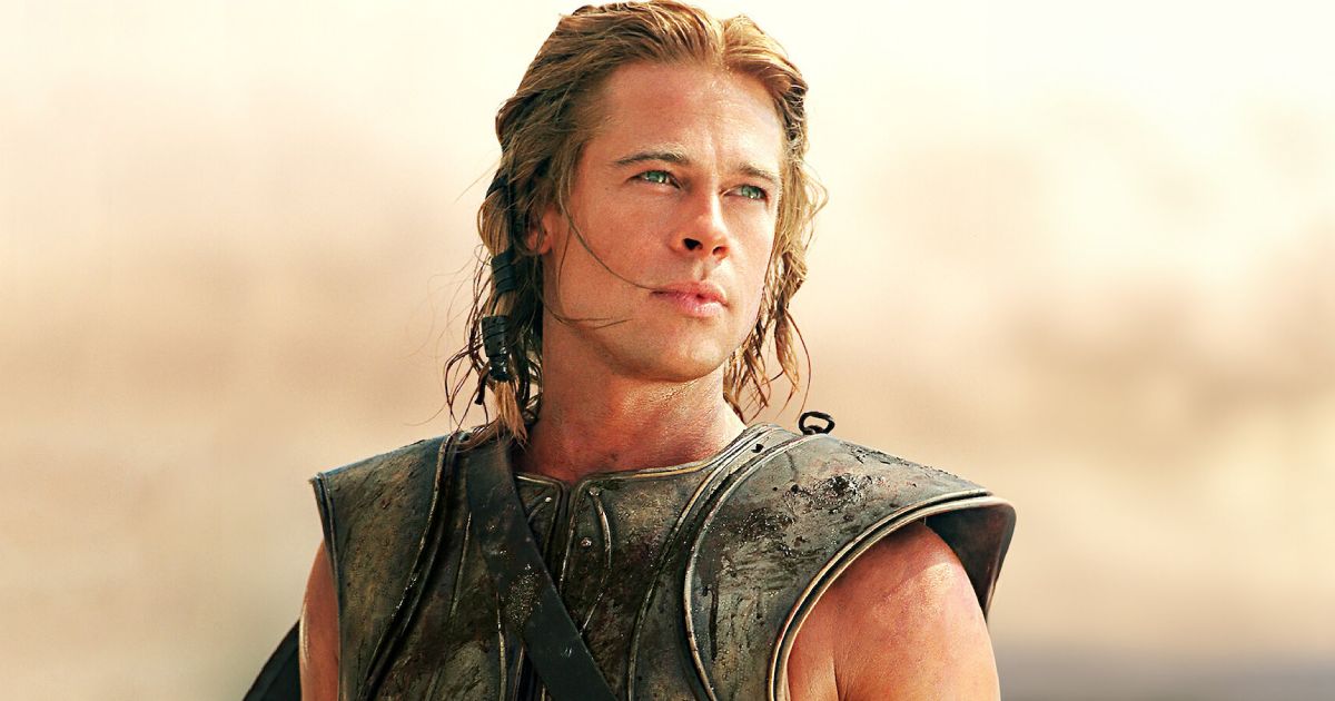 Transformation Of Brad Pitt As Achilles