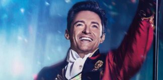 Hugh Jackman Performing As PT Barnum Onstage
