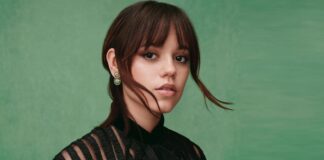 Jenna Ortega At Wednesday Premiere In Black