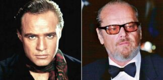 Marlon Brando & Jack Nicholson Smiling Together