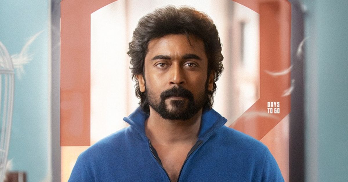 Suriya Performing High-Octane Stunt In Retro