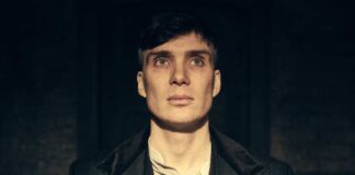 Tommy Shelby Standing Alone Outside British Parliament