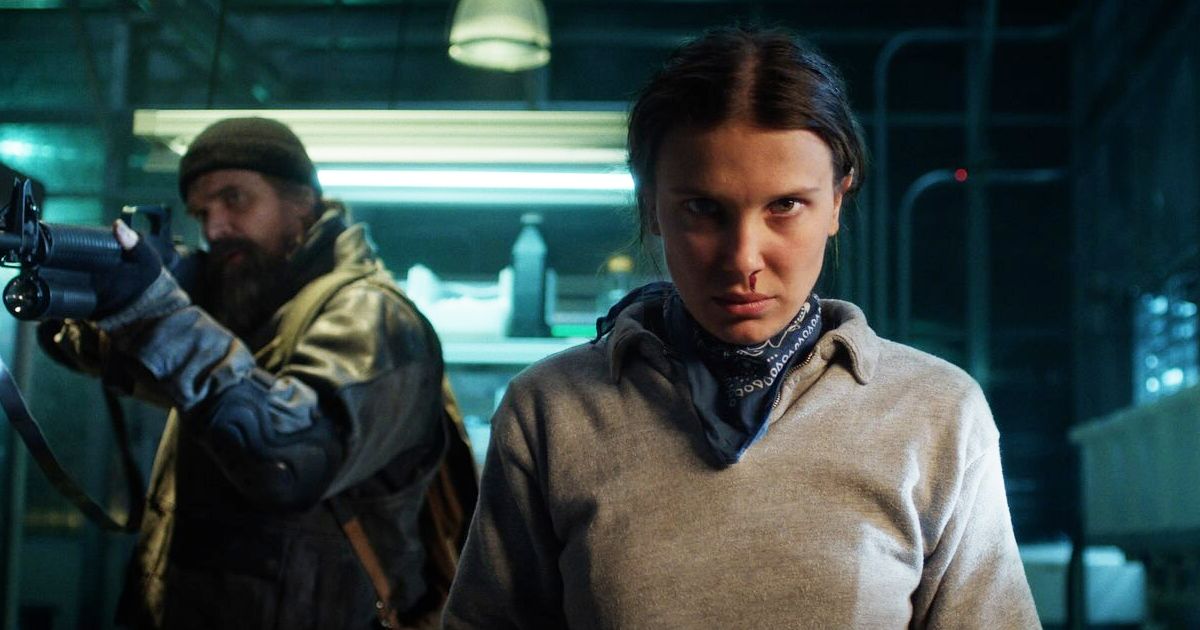 A Still From Stranger Things Series