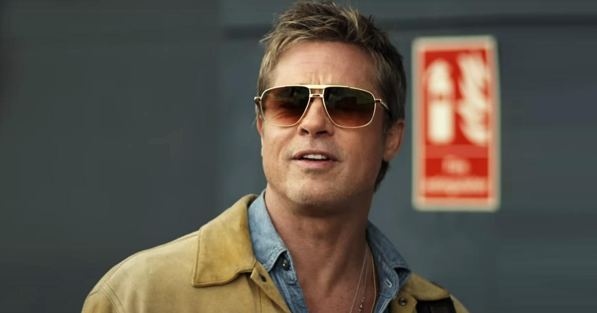 A Still Of Brad Pitt From F1