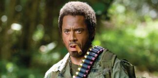 A Still Of Robert Downey Jr In Tropic Thunder