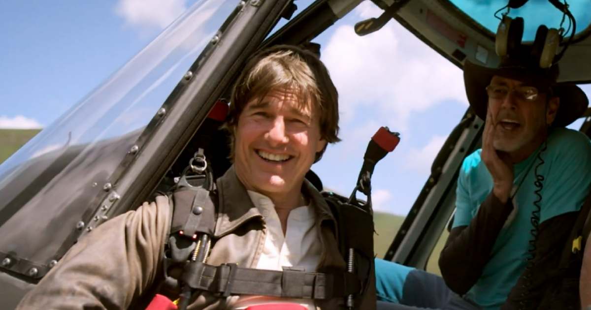 Tom Cruise Bags Guinness World Record With Burning Parachute BTS From Mission: Impossible 8