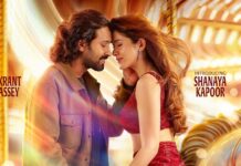 Vikrant Massey and Shanaya Kapoor feature in the first poster of Aankhon Ki Gustaakhiyan.