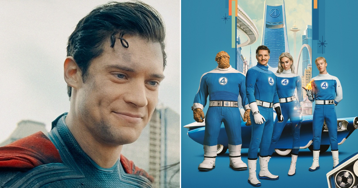 Here’s A Look At Superman Vs The Fantastic Four: First Steps Box Office Showdown