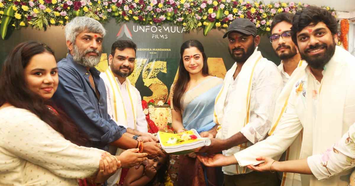 Mysaa: Rashmika Mandanna’s Pan-India Motion Spectacle Formally Launched With Pooja Ceremony
