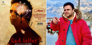 Ajit Arora In Red Letter