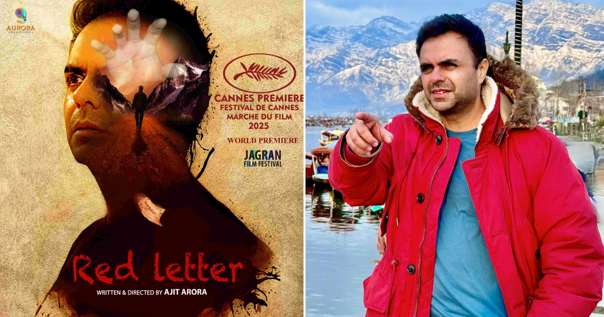 Ajit Arora In Red Letter