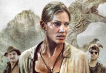 Primitive War Squad Confronts Ferocious Prehistoric Creatures
