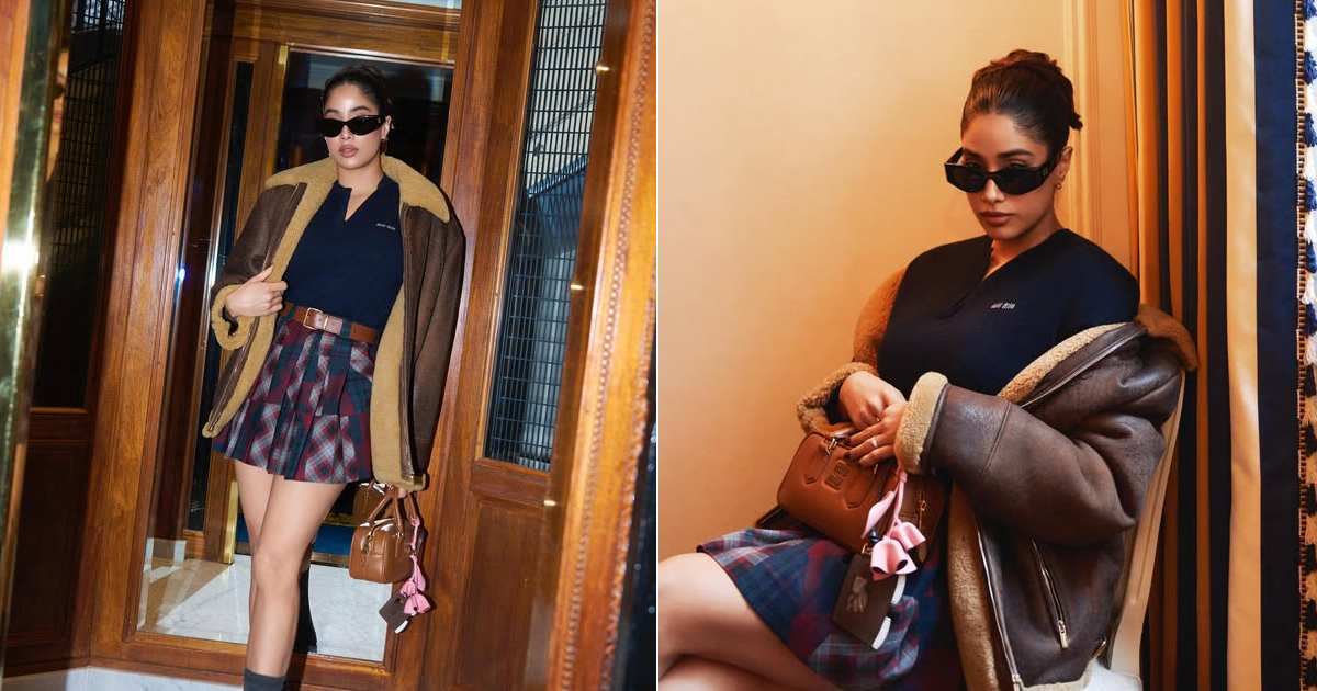 Janhvi Kapoor At Paris Fashion Week
