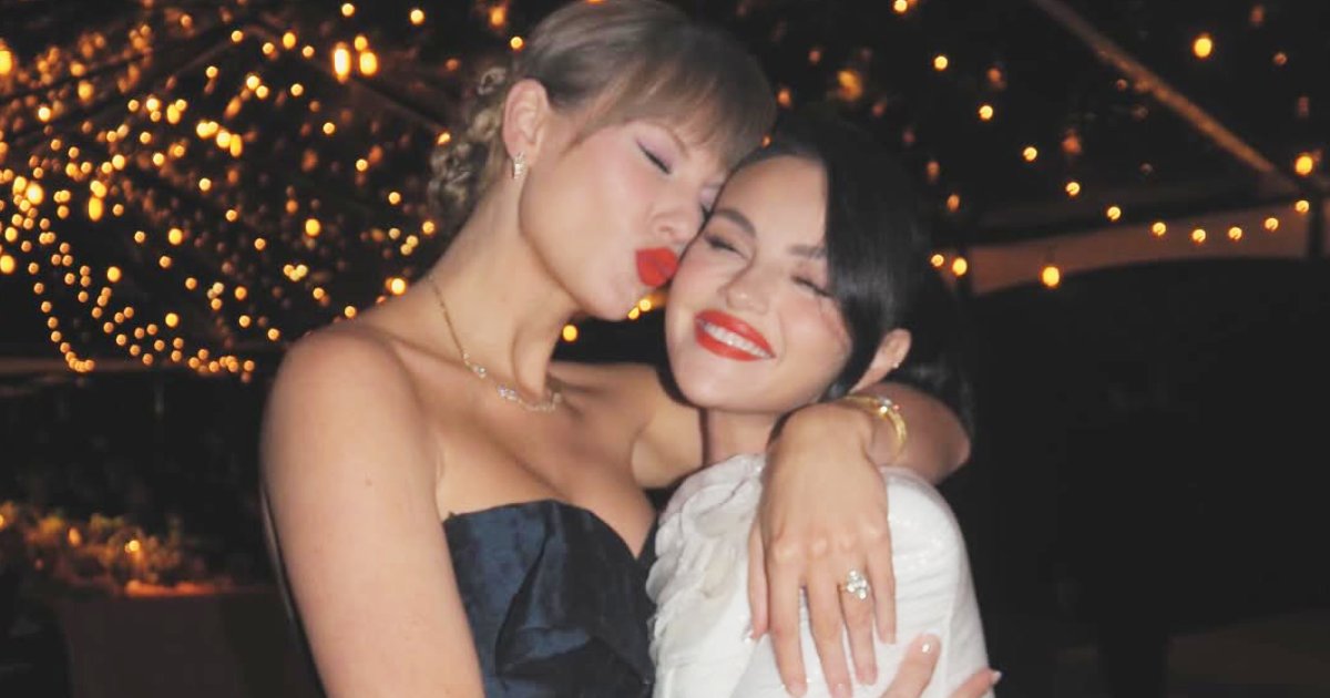A Look At Selena Gomez & Taylor Swift From The Former’s Wedding!