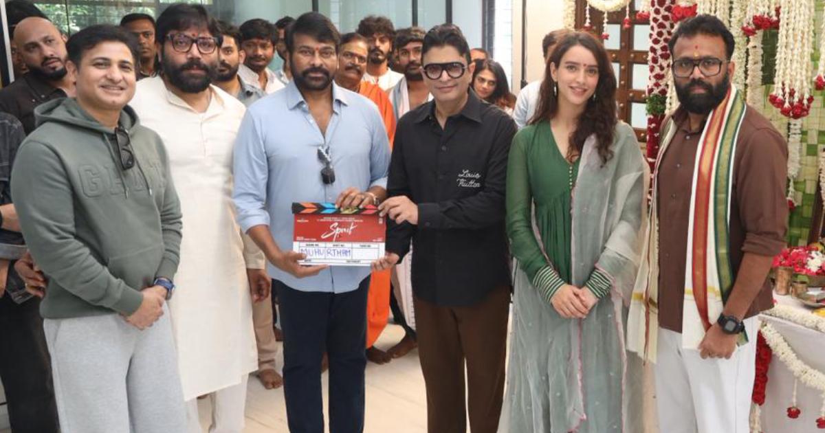 Prabhas’ Spirit Goes On Floors