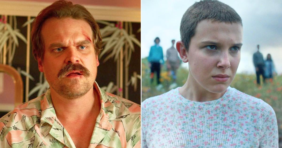 When David Harbour Said He Was Protective Of Stranger Things Co-Star Millie Bobby Brown