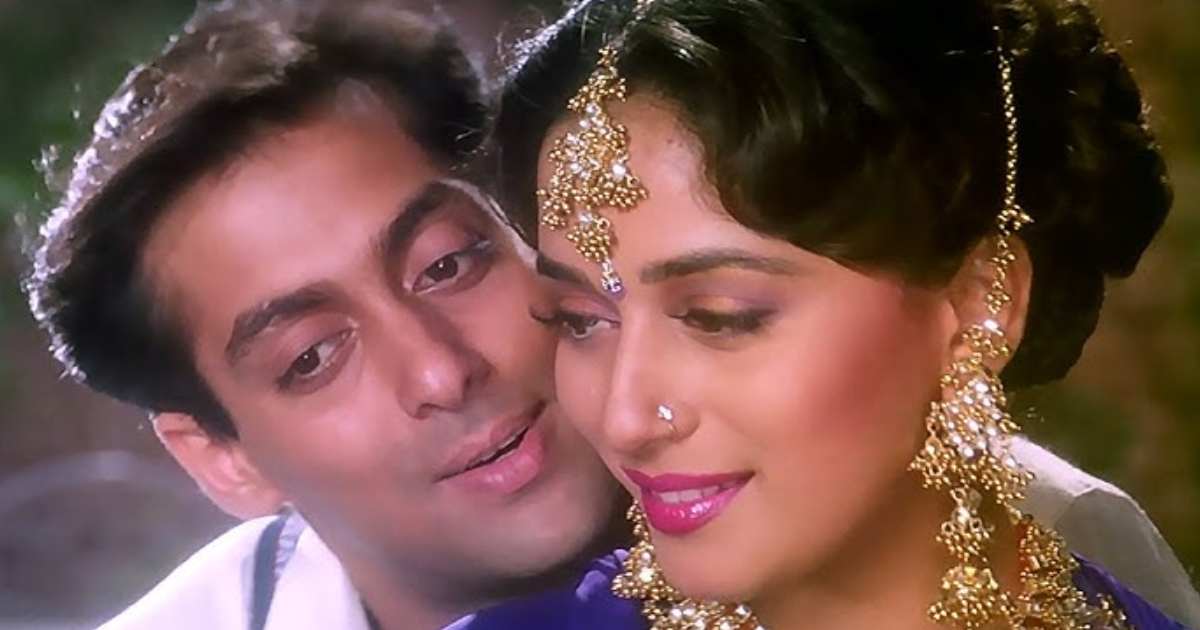 Madhuri Dixit & Salman Khan In Hum Aapke Hai Koun
