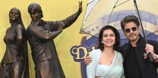 Shah Rukh Khan & Kajol’s DDLJ Tribute Bronze Statue Unveiled At Leicester Square