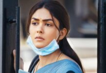 Mrunal Thakur from Dacoit