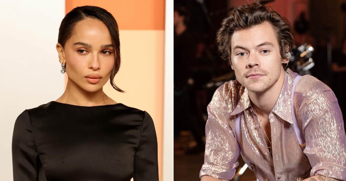 Zoë Kravitz and Harry Styles