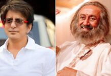 Marking 75 Years Of Nadiadwala Grandson Entertainment, Sajid Nadiadwala Meets Sri Sri Ravi Shankar On His 70th Birthday Sajid Nadiadwala Celebrates 70th Birthday
