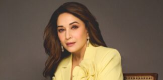 Madhuri Dixit Nene Net Worth 2026: How Bollywood’s Dhak Dhak Girl Built A ₹250 Crore Fortune Madhuri Dixit in an embellished rose gold and white outfit, posing for a studio photo