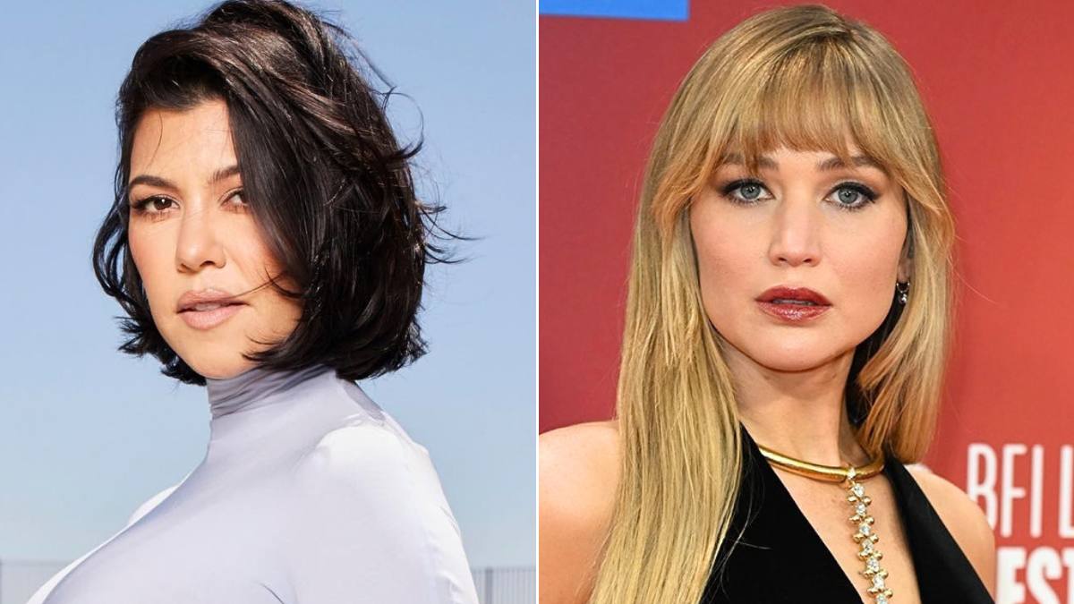 Jennifer Lawrence & Kourtney Kardashian Drama