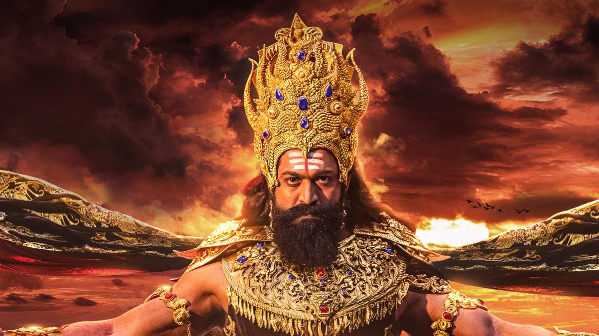 Yash as Ravana in Ramayana